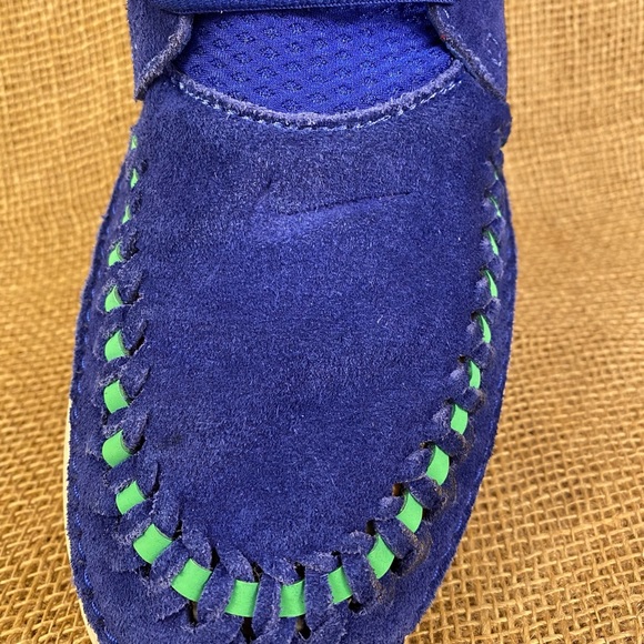 🛑SOLD🛑   Nike running shoe moccasins casual solblue mens size 14 - Picture 7 of 10